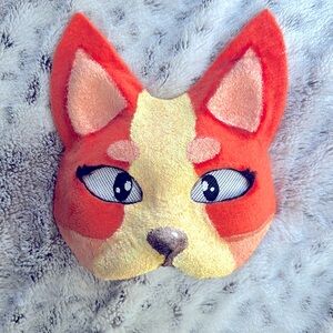 🧡Bingo cat mask furry Therian fursuit head mask Therian gear soft (HQ)🧡